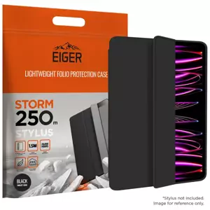 Pouzdro Eiger Storm 250m Stylus Case for Apple iPad Pro 11 (2021) / (2022) in Black (EGSR00139)