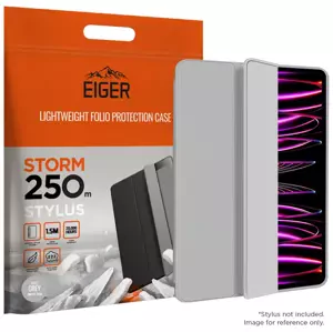 Pouzdro Eiger Storm 250m Stylus Case for Apple iPad Pro 11 (2021) / (2022) in Light Grey (EGSR00159)