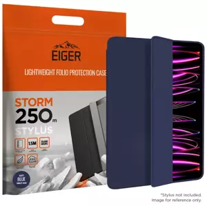 Pouzdro Eiger Storm 250m Stylus Case for Apple iPad Pro 11 (2021) / (2022) in Navy Blue (EGSR00154)
