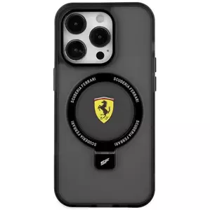 Kryt Ferrari FEHMP15MUSCAK iPhone 15 Plus 6.7" black hardcase Ring Stand 2023 Collection MagSafe (FEHMP15MUSCAK)