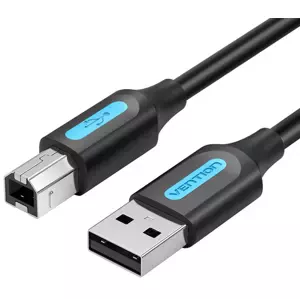 Kabel Vention USB 2.0 A to B cable COQBJ 5m Black PVC