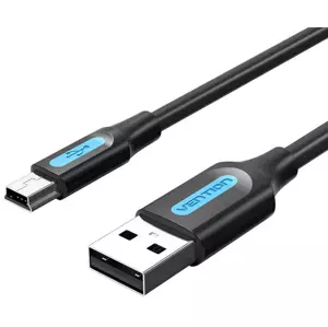 Kabel Vention USB 2.0 A to Mini-B cable COMBF 1m Black PVC