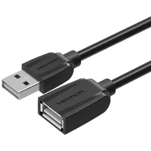 Kabel Vention Extension Cable USB 2.0 VAS-A44-B150 1,5m Black