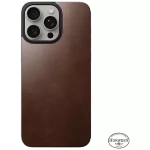 Kryt Nomad Magnetic Horween Leather Back, brown - iPhone 15 Pro Max (NM01603085)