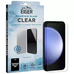 Ochranné sklo Eiger Mountain Glass CLEAR Screen Protector for Samsung S24