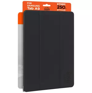 Pouzdro Eiger Storm 250m Stylus Case for Samsung Tab A9 8.7 in Black in Retail Sleeve