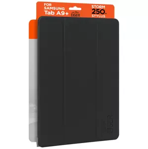 Pouzdro Eiger Storm 250m Stylus Case for Samsung Tab A9+ 11 in Black in Retail Sleeve