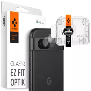 Ochranné sklo Spigen Glass tR EZ Fit Optik 2 Pack, crystal clear - Google Pixel 8a (AGL07465)