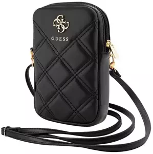 Guess Handbag GUWBZPSQSSGK black Zip Quilted 4G (GUWBZPSQSSGK)