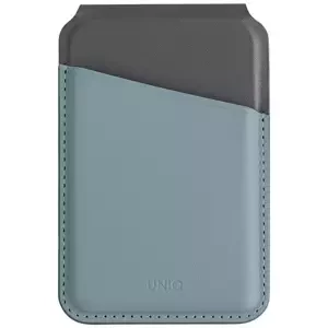 Peněženka UNIQ Lyden DS magnetic RFID wallet and phone stand blue-black (UNIQ-LYDENDS-WBLUBLK)