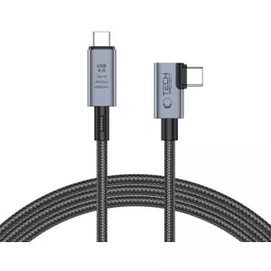 Kabel TECH-PROTECT ULTRABOOST MAX ”L” USB 4.0 8K 40GBPS TYPE-C CABLE PD240W 150CM GREY (5906302309252)