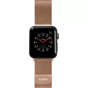 Řemínek Laut Steel Loop for Apple Watch 38mm gold colored (LAUT_AWS_ST_GD)