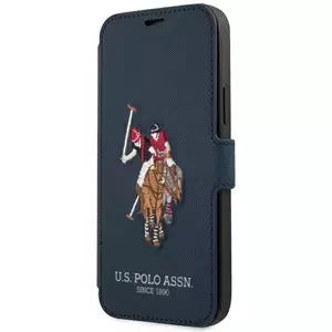 Pouzdro US Polo USFLBKP12MPUGFLNV iPhone 12/12 Pro 6,1"  book Polo Embroidery Collection (USFLBKP12MPUGFLNV)