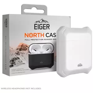 Pouzdro Eiger North AirPods Protective case for Apple AirPods 1 & 2 in White (5055821755740)