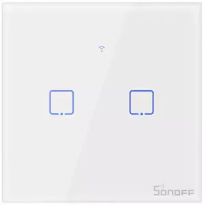 Smart Switch WiFi Sonoff T0 EU TX (2-channel)