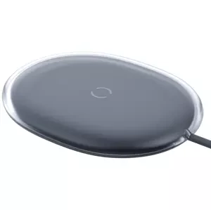 Baseus Jelly wireless induction charger, 15W (black) (6953156223691)