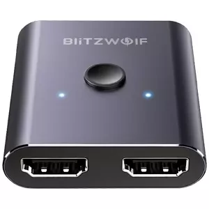 Redukce BlitzWolf BW-HDC2 Switch Box 2 x 1 4K HDMI (gray) (5907489605816)