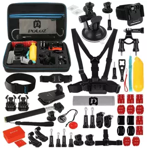 Doplňkové příslušenství Puluz 53 in 1 Accessories Ultimate Combo Kits for sports cameras PKT09