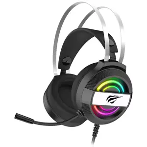 Sluchátka Havit Gaming headphones GAMENOTE H2026d RGB USB+3.5mm