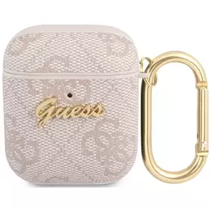 Guess GUA24GSMP AirPods cover pink 4G Script Metal Collection (GUA24GSMP)