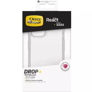 Kryt REACT + TRUSTED GLASS IPHONE 13 CLEAR (78-80614)
