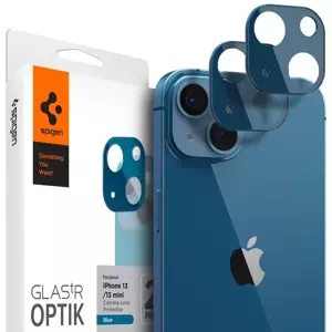 Ochranné sklo Spigen tR Optik 2 Pack, blue - iPhone 13/13 mini (AGL04037)