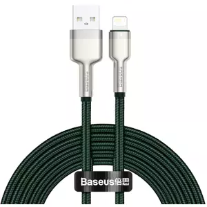 Kabel USB cable for Lightning Baseus Cafule, 2.4A, 2m (green)