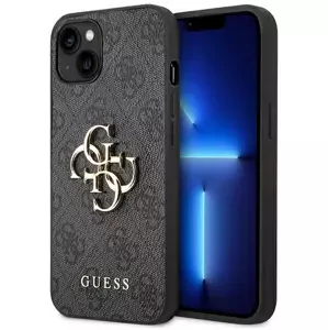 Kryt Guess GUHCP14S4GMGGR iPhone 14 6,1" grey hardcase 4G Big Metal Logo (GUHCP14S4GMGGR)