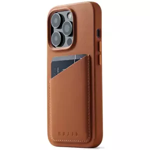 Kryt Mujjo Full Leather Wallet Case for iPhone 14 Pro - Tan