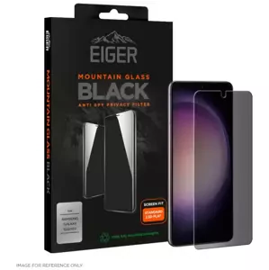 Ochranné sklo Eiger Mountain Black Privacy 2.5D Screen Protector for Samsung Galaxy S22 / S23 in Black (EGMSP00239)