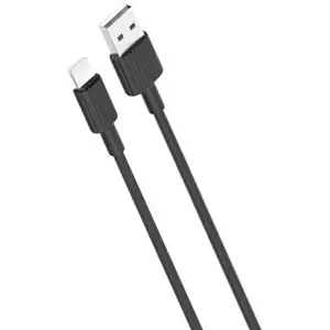 Kabel Cable USB to Lightning XO NB156, 2.1A 1m, black (6920680871896)