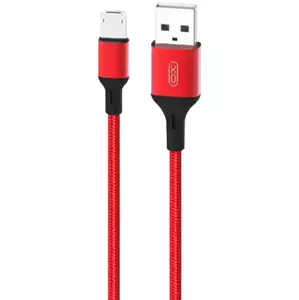 Kabel Cable USB to Micro USB XO NB143, 2m, red (6920680870837)