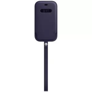 Pouzdro iPhone 12 mini Leather Sleeve wth MagSafe D.Violet (MK093ZM/A)