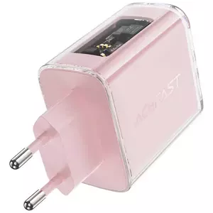 Nabíječka Wall charger Acefast A45, 2x USB-C, 1xUSB-A, 65W PD (pink)