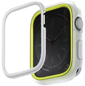 Pouzdro UNIQ case Moduo Apple Watch Series 4/5/6/7/8/SE/SE2 40/41mm lime-white (UNIQ-41MM-MDFLIMWHT)