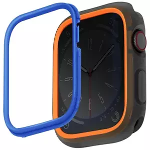 Pouzdro UNIQ case Moduo Apple Watch Series 4/5/6/7/8/SE/SE2 44/45mm orange-blue (UNIQ-45MM-MDSORGBLU)
