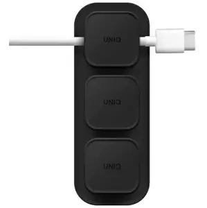 Držák UNIQ Pod Mag magnetic cable organizer + base dark grey (UNIQ-POD-DARKGREY)