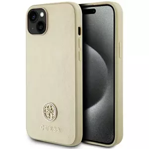 Kryt Guess GUHCP15MPS4DGPD iPhone 15 Plus 6.7" gold hardcase Strass Metal Logo (GUHCP15MPS4DGPD)