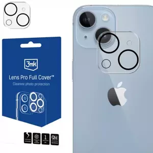Ochranné sklo 3MK Lens Pro Full Cover iPhone 14/14 Plus Tempered Glass for Camera Lens with Mounting Frame 1pcs