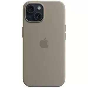 Kryt Apple iPhone 15 Silicone Case with MS - Clay