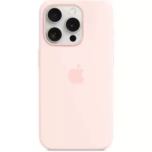 Kryt Apple iPhone 15 Pro Silicone Case with MS - Light Pink