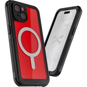 Kryt Ghostek Nautical Apple iPhone 15 Plus Waterproof Case with Holster Clip Clear
