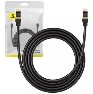 Kabel Baseus Network cable cat.8 Ethernet RJ45, 40Gbps, 2m (black)