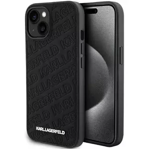 Kryt Karl Lagerfeld KLHCP15MPQKPMK iPhone 15 Plus 6.7" black hardcase Quilted K Pattern (KLHCP15MPQKPMK)