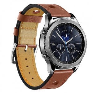 BStrap Leather Italy řemínek na Huawei Watch GT 42mm, brown (SSG009C0302)