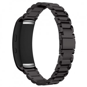 BStrap Stainless Steel řemínek na Samsung Gear Fit 2, black (SSG011C01)