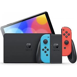 Nintendo Switch OLED barva Red/Blue paměť 64GB