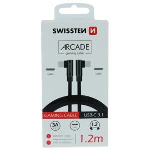 DATA CABLE SWISSTEN ARCADE USB-C / USB-C 1.2 M BLACK 71528800