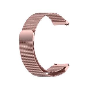 Kovový náramek pro chytré hodinky (22mm) barva Růžová verze Kovový BANDGTR47STEWP