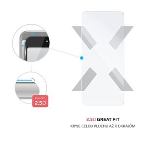 FIXED 2,5D Tempered Glass for Samsung Galaxy S21 FE 5G, clear FIXG-722